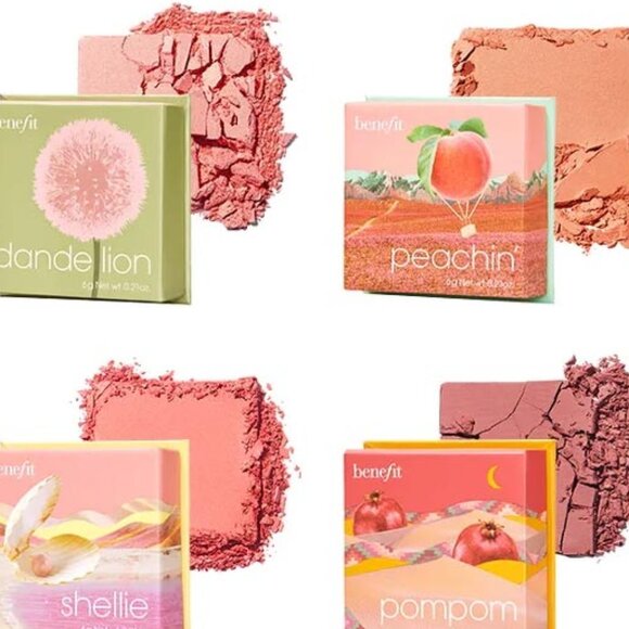 SALE! ✅ Benefit #SHELLIE Silky-Soft Powder Blush ✨ NEW IN BOX - Picture 2 of 9